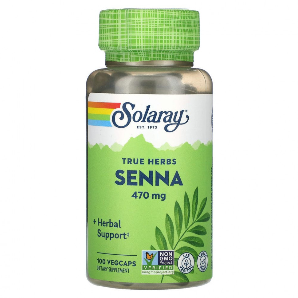   Solaray, True Herbs, , 470 , 100      -     -,    