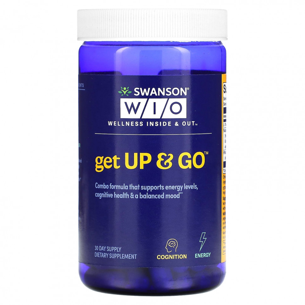 Swanson WIO, Get Up & Go, 60   , IHerb ()  