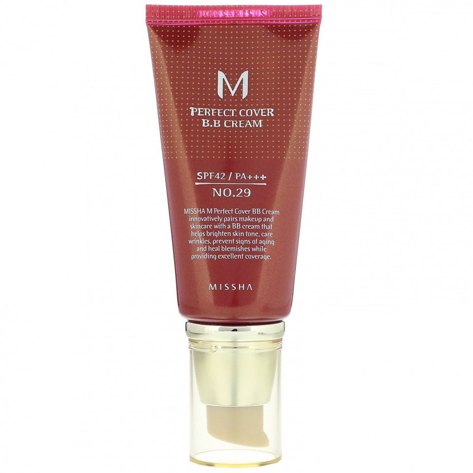   Missha, M Perfect Cover, BB-, SPF 42 PA+++,  29  , 50  (1,7 )    -     -,    