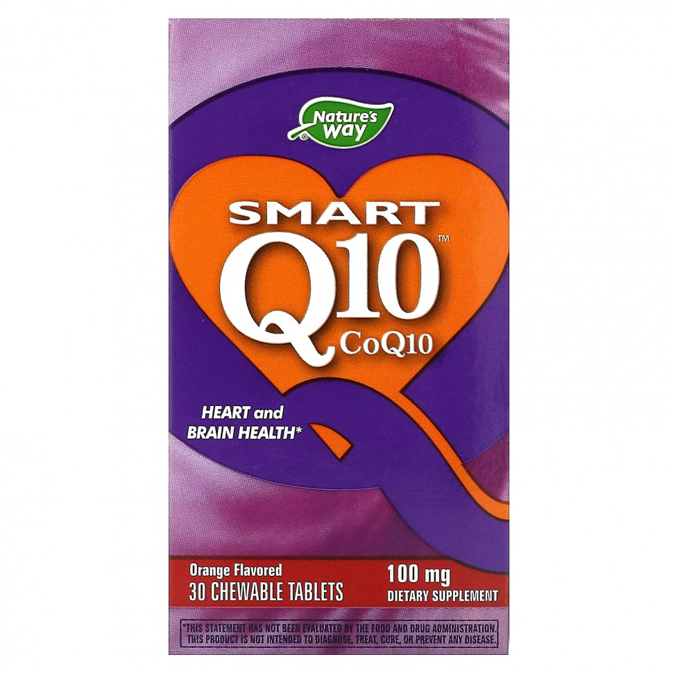   Nature's Way, Smart Q10, , 100 , 30      -     -,    