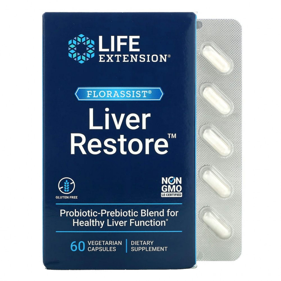   Life Extension, FLORASSIST Liver Restore,    , 60      -     -,    