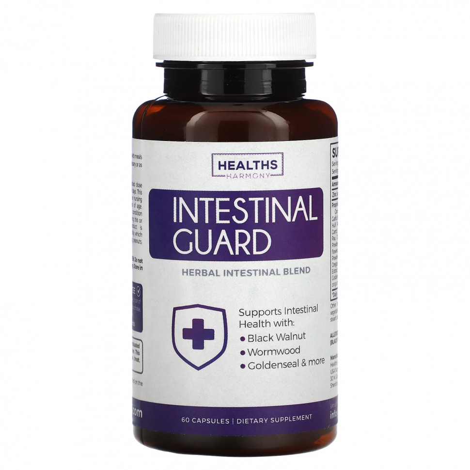   Healths Harmony, Intestinal Guard`` 60     -     -,    