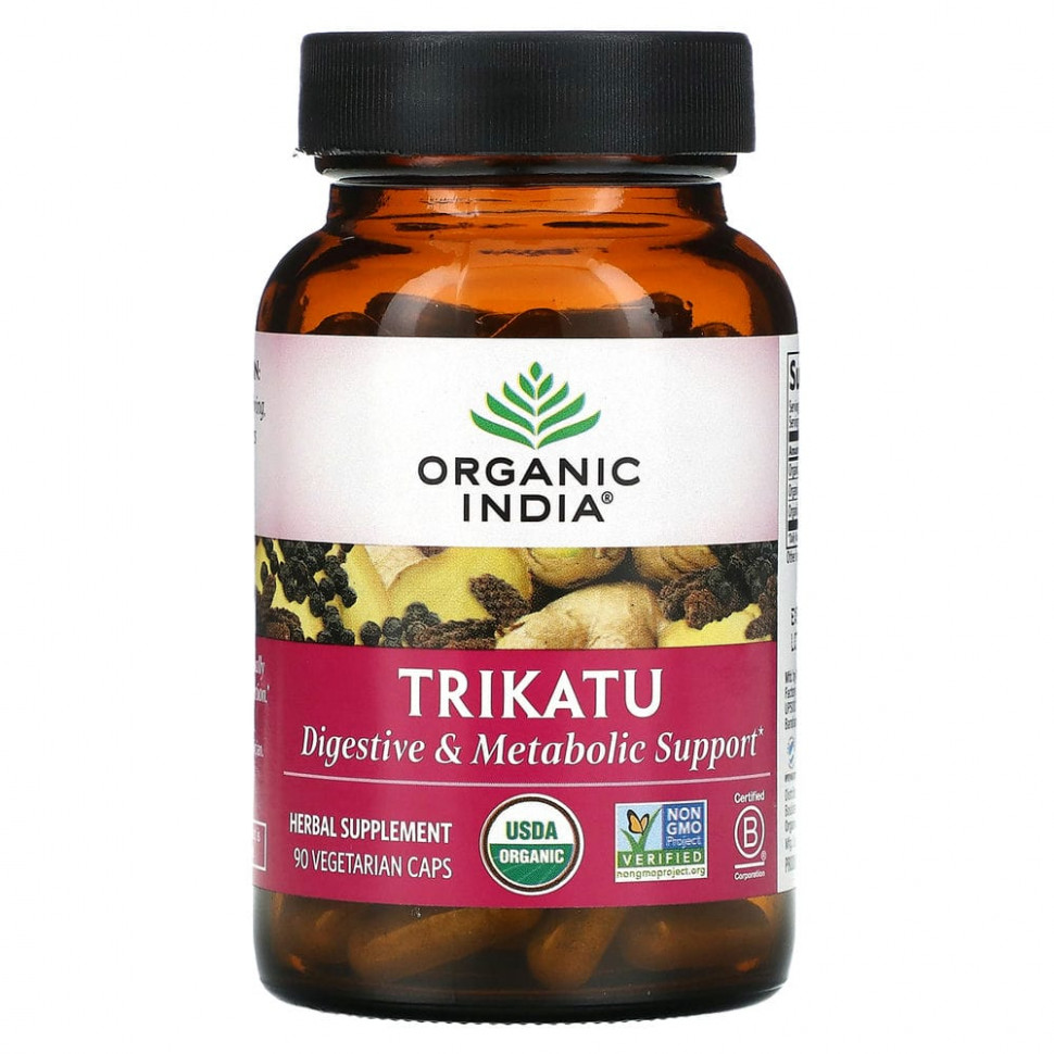   Organic India, Trikatu, 90      -     -,    