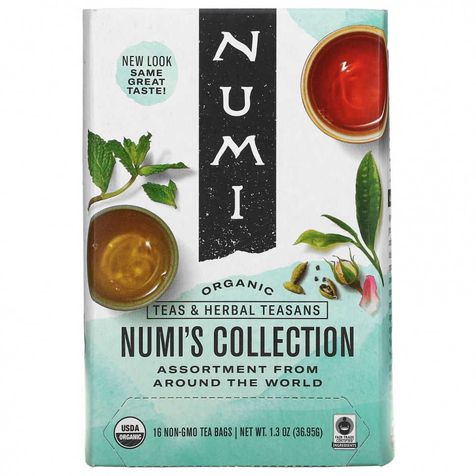   Numi Tea,  ,    ,  Numi, 16    , 1,26 . (34,7 )    -     -,    