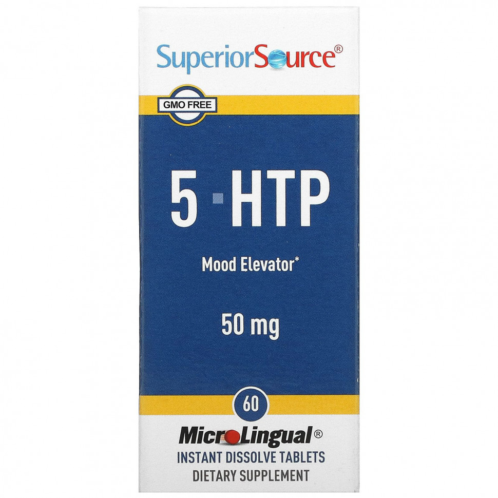   Superior Source, 5-HTP (5-), 50 , 60   MicroLingual    -     -,    