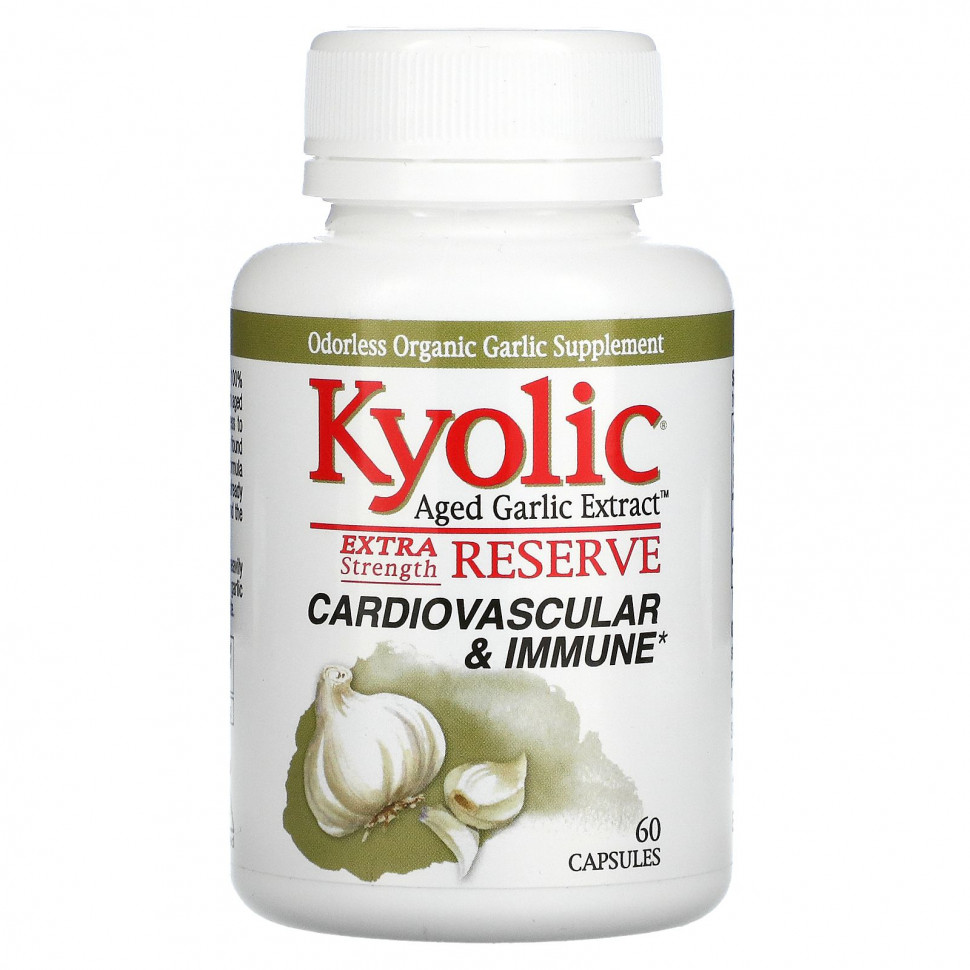   Kyolic, Aged Garlic Extract,   , 60     -     -,    