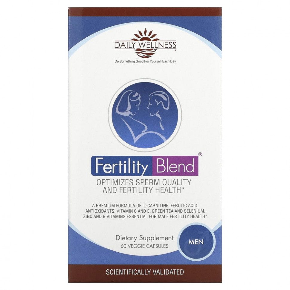   Daily Wellness Company, Ferility Blend,  , 60      -     -,    