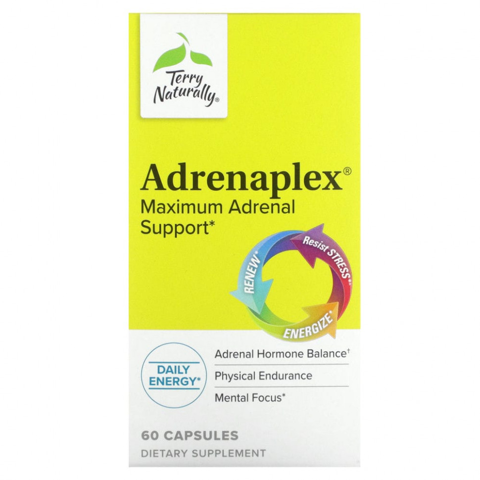   Terry Naturally, Adrenaplex,   , 60     -     -,    