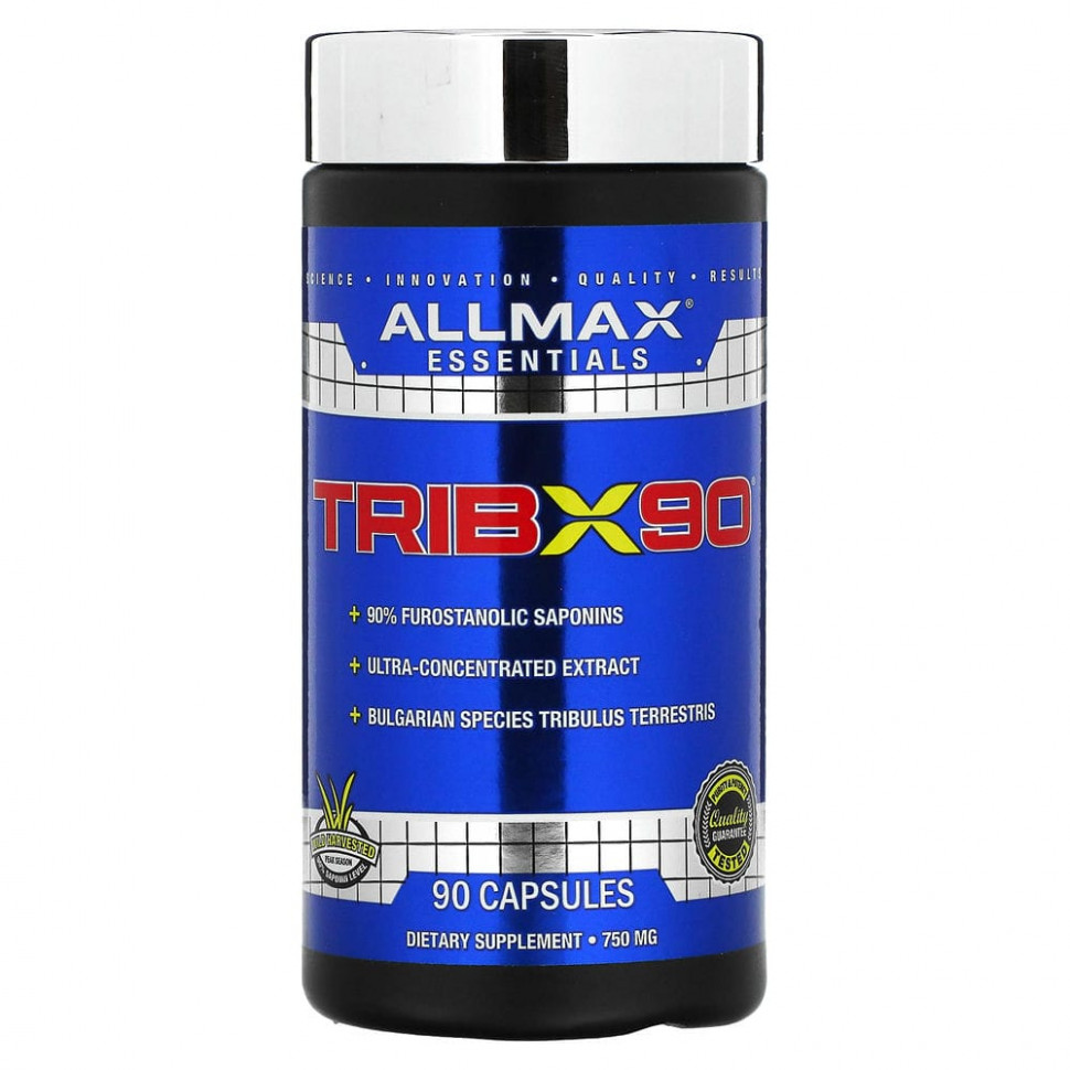   ALLMAX Nutrition, TribX90, , , 90%   , 750 , 90     -     -,    