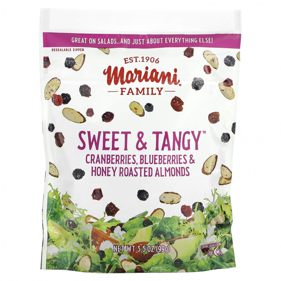   Mariani Dried Fruit, Sweet & Tangy, ,      , 99  (3,5 )    -     -,    