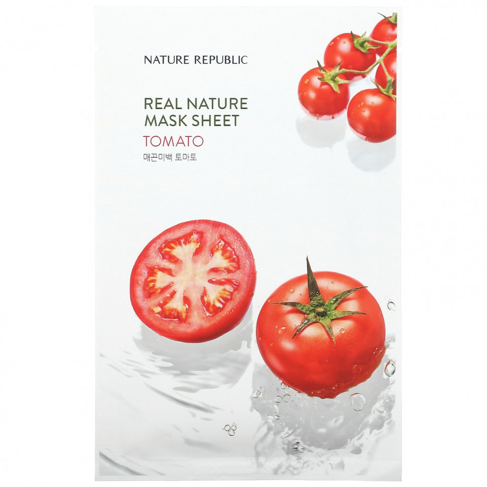 Nature Republic, Real Nature Beauty Mask Sheet,  , 1  , 23  (0,77 . ) , IHerb ()  