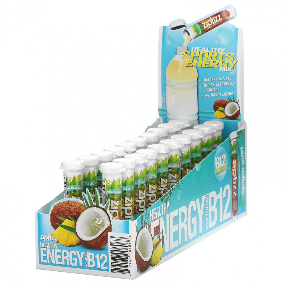   Zipfizz, Healthy Energy   B12,  , 20   11     -     -,    