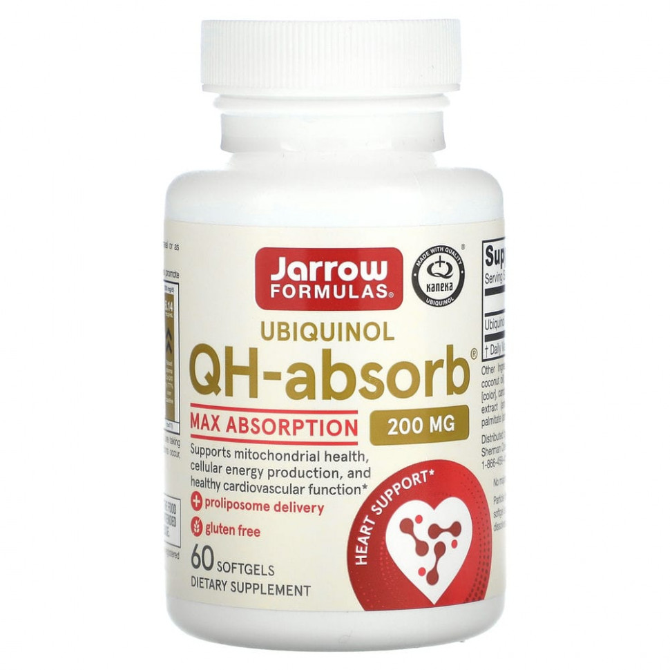   Jarrow Formulas,  QH-Absorb, 200 , 60       -     -,    