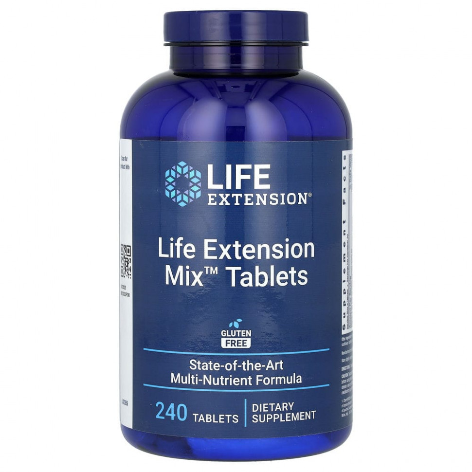   Life Extension, Life Extension Mix Tablets, 240 Tablets    -     -,    