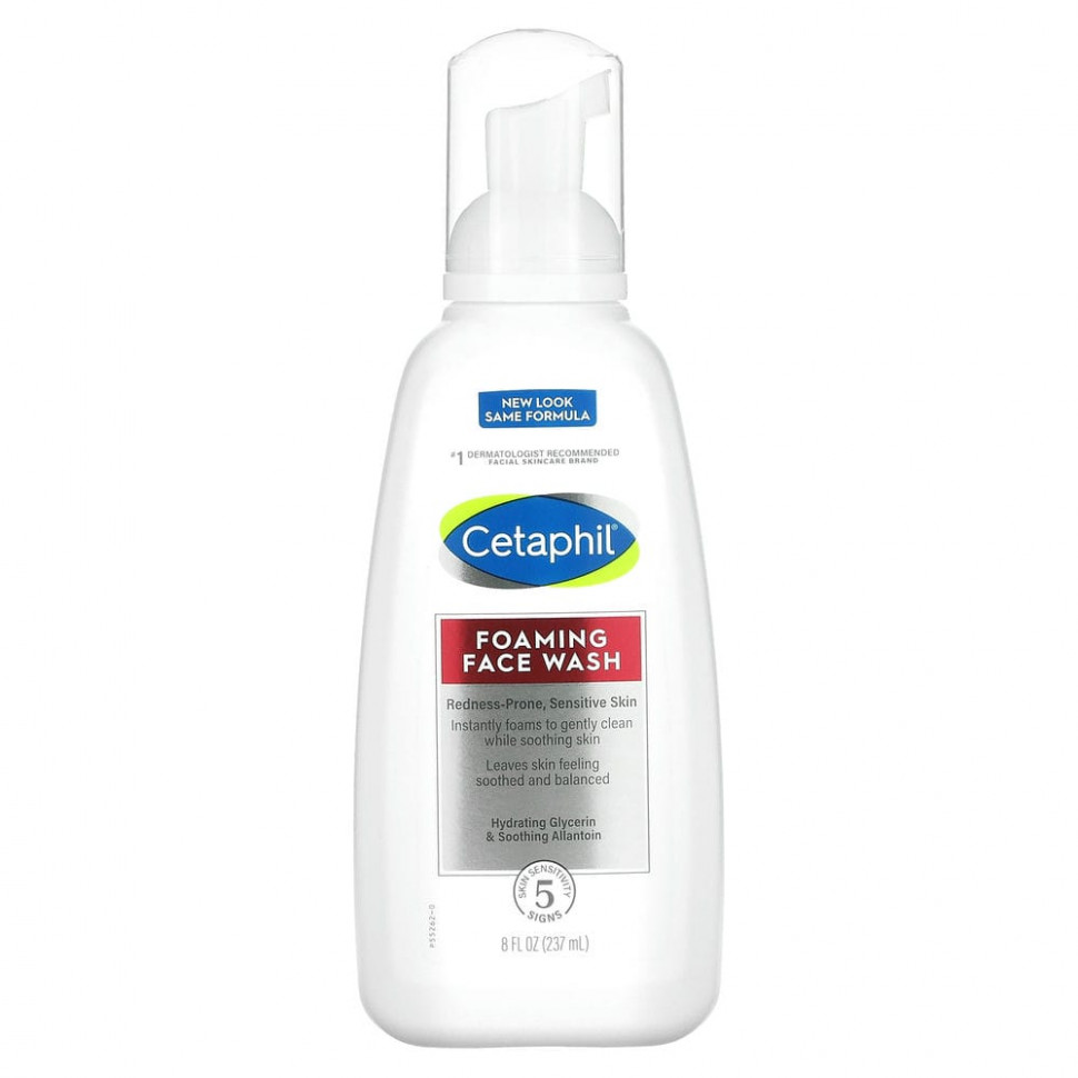   Cetaphil, Foaming Face Wash, 8 fl oz (237 ml)    -     -,    