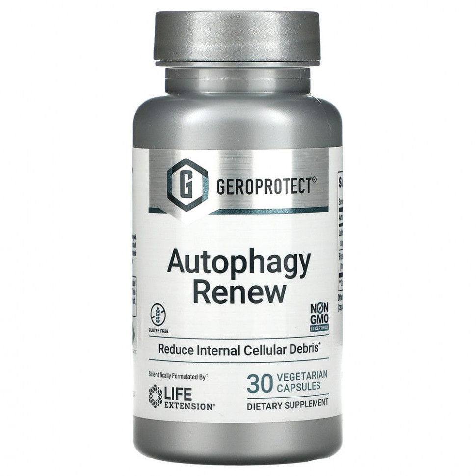   Life Extension, GeroProtect, Autophagy Renew, 30      -     -,    