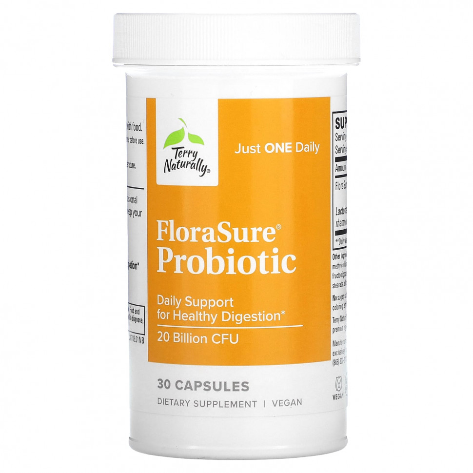   Terry Naturally, FloraSure Probiotic, 20  , 30     -     -,    