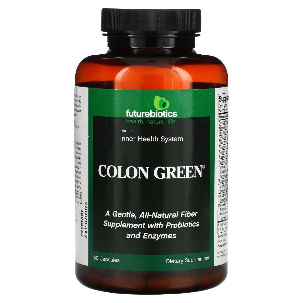   FutureBiotics, Colon Green, 150     -     -,    