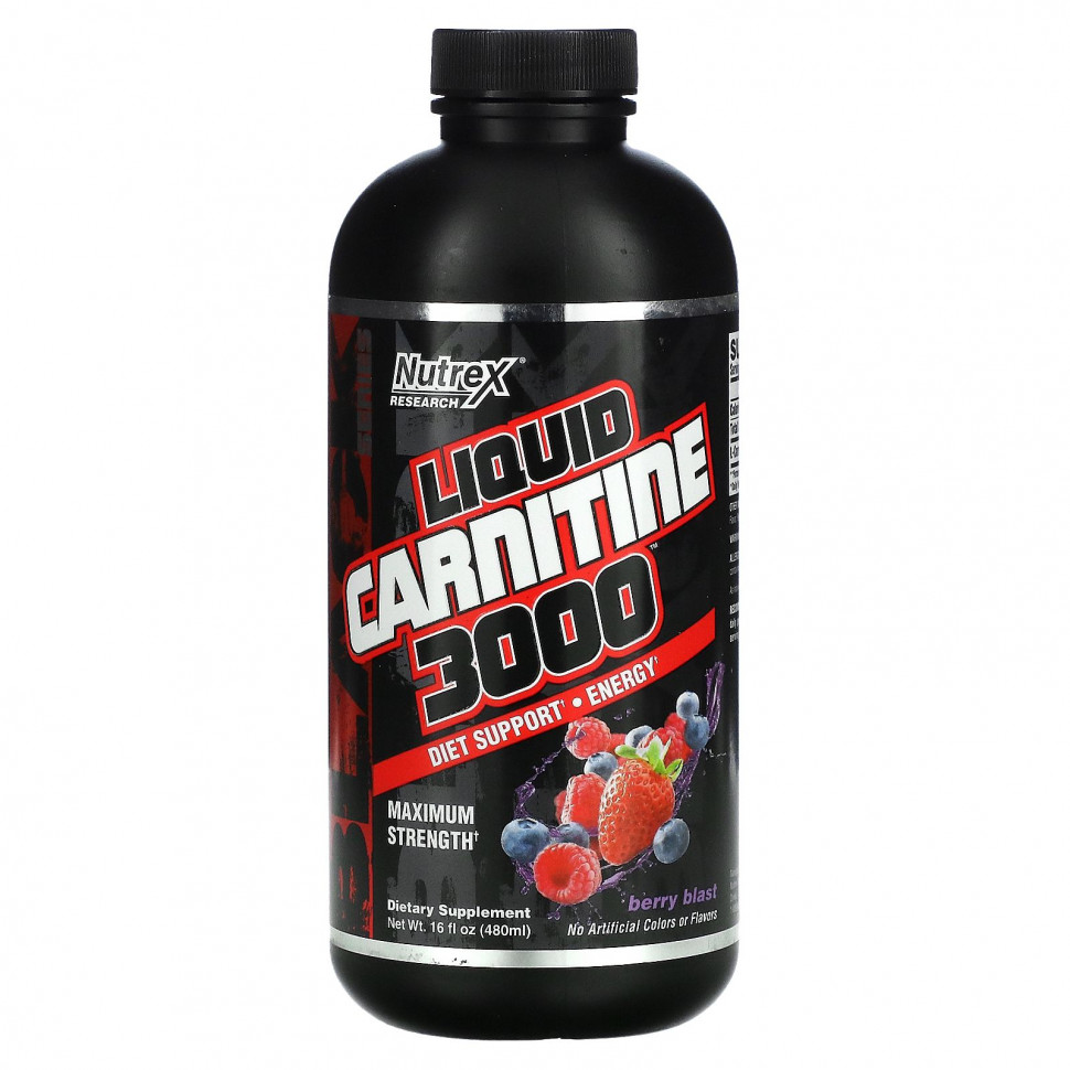   Nutrex Research, Liquid Carnitine 3000,   , 473  (16  )    -     -,    