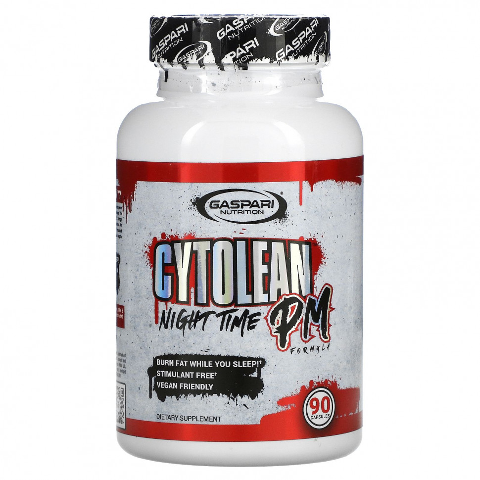   Gaspari Nutrition, Cytolean Night Time, 90     -     -,    