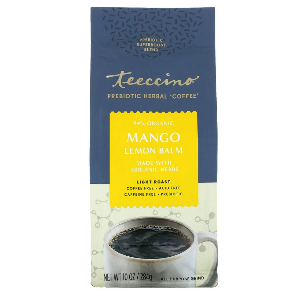   Teeccino, Prebiotic Herbal Coffee,     ,  ,  , 284  (10 )    -     -,    