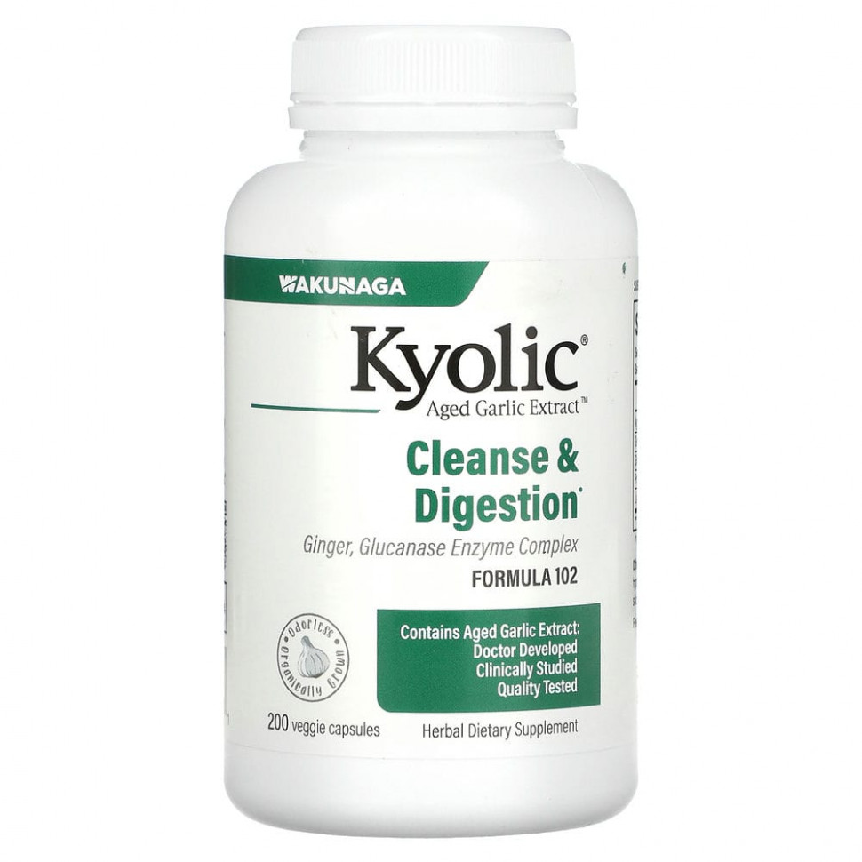   Kyolic, Aged Garlic Extract,   ,       ,  102, 200      -     -,    