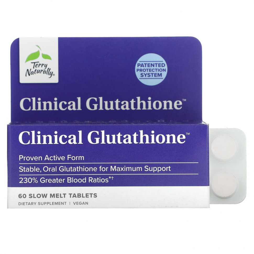   Terry Naturally, Clinical Glutathione, 60       -     -,    