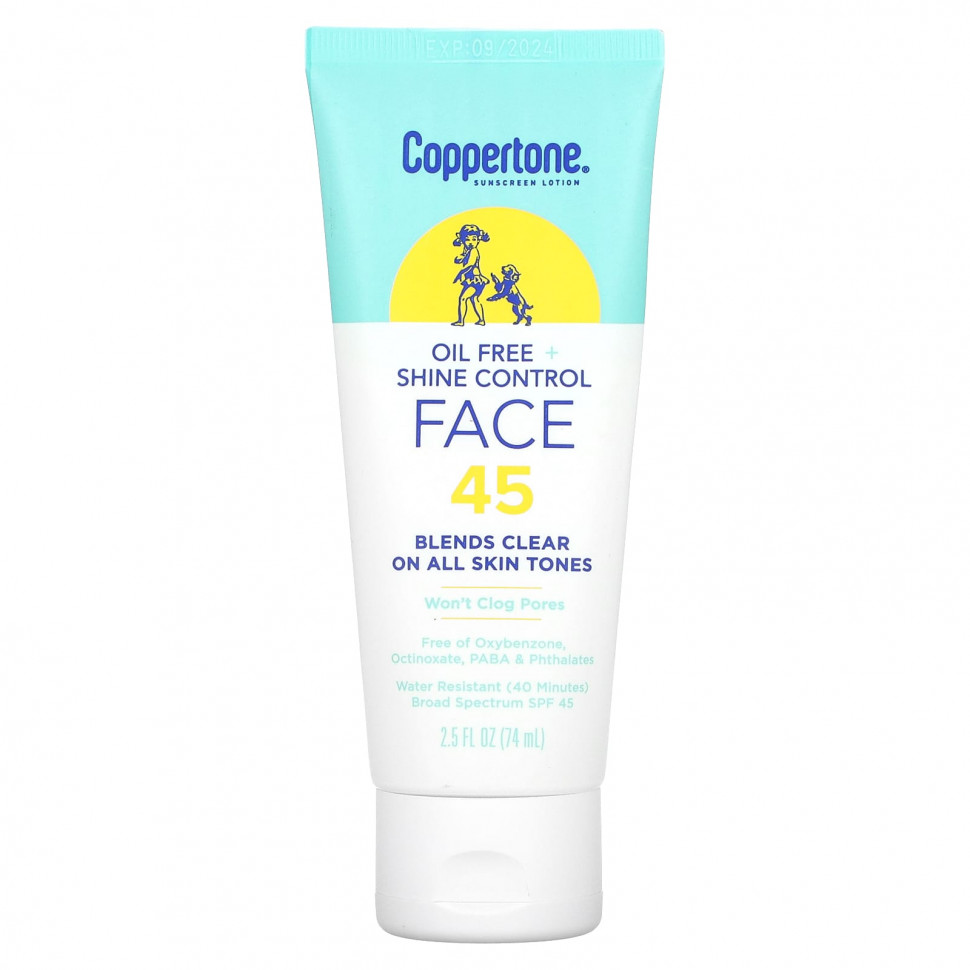   Coppertone,  ,     ,  , SPF 45, 74  (2,5 . )    -     -,    