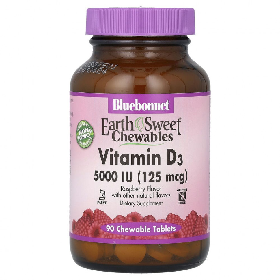   Bluebonnet Nutrition,  D3, , 5000  (125 ), 90      -     -,    