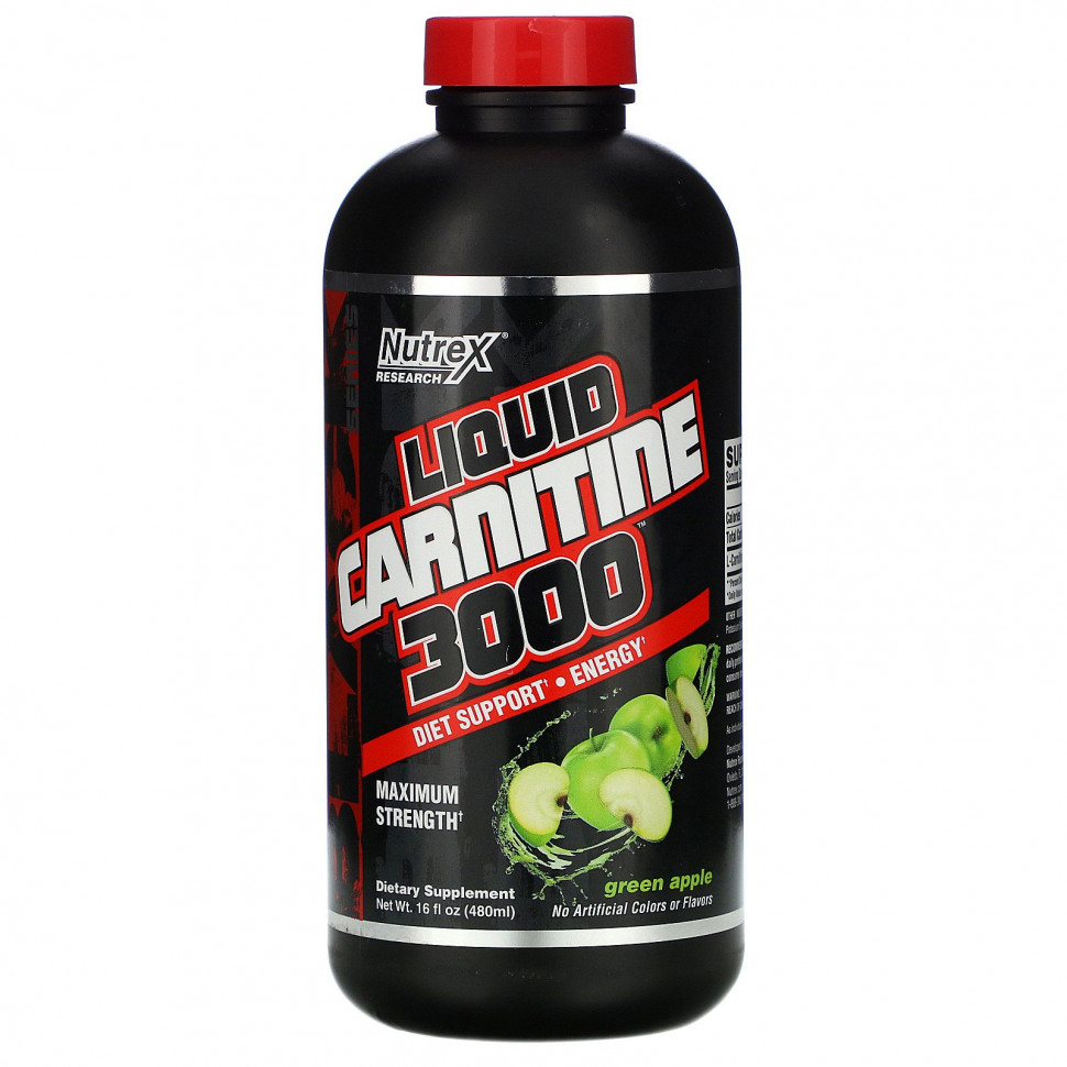   Nutrex Research, Black Series, Liquid Carnitine 3000,  , 480  (16  )    -     -,    