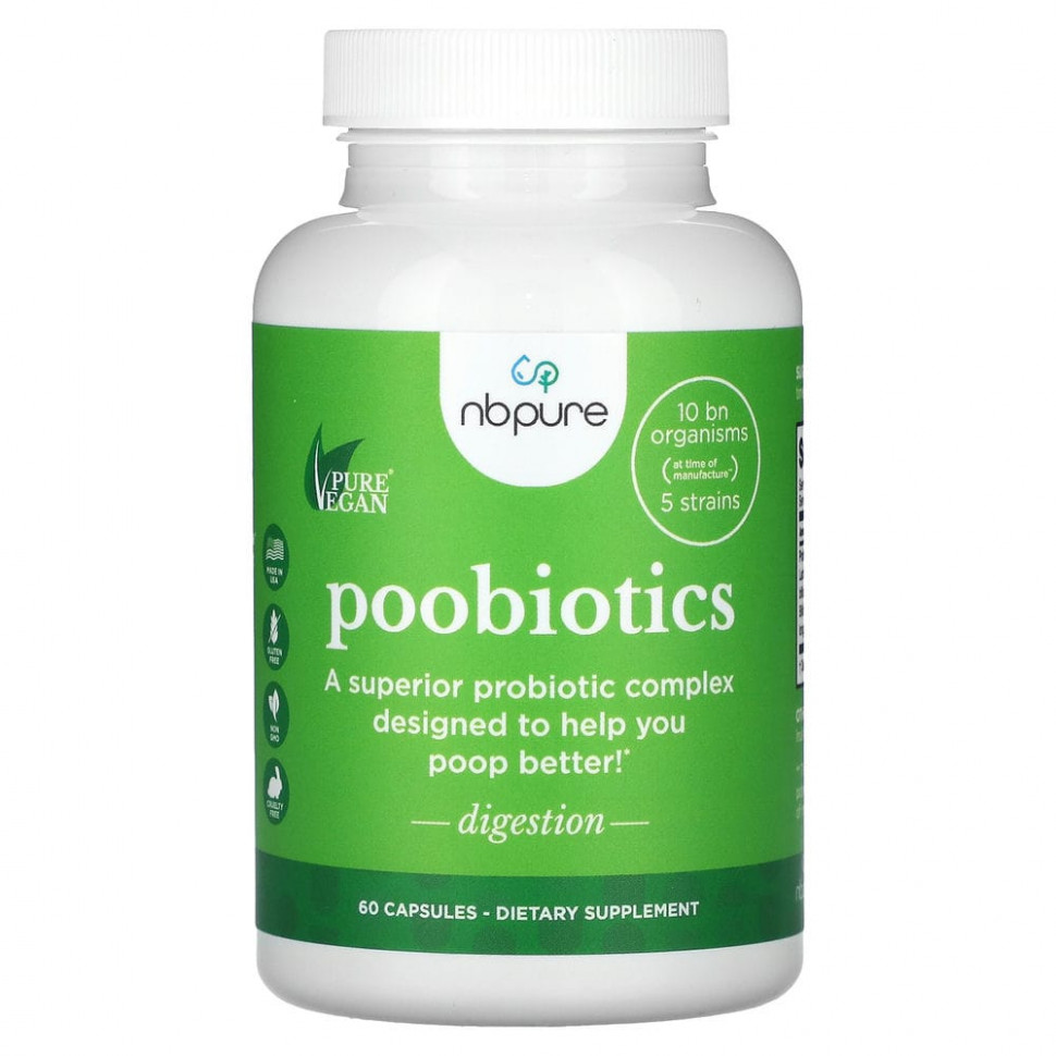   NB Pure, Poobiotics`` 60     -     -,    