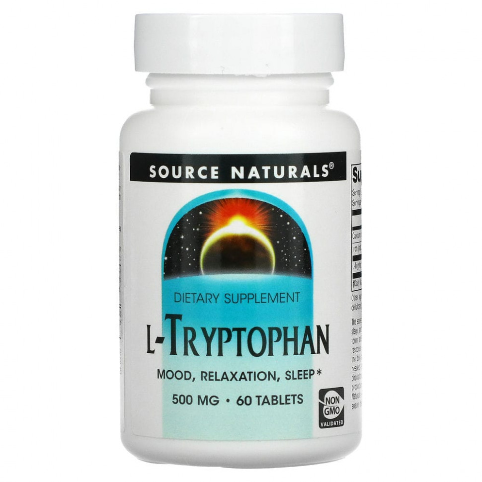   Source Naturals, L-, 500 , 60     -     -,    