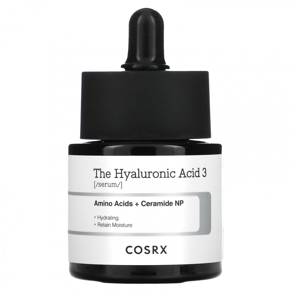   CosRx, The Hyaluronic Acid 3 Serum, 0.67 fl. oz. (20 ml)    -     -,    