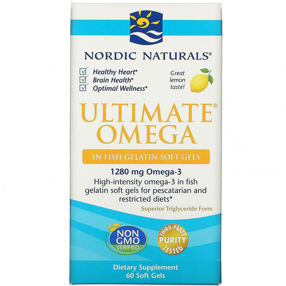   Nordic Naturals, Ultimate Omega,   , 640 , 60     -     -,    