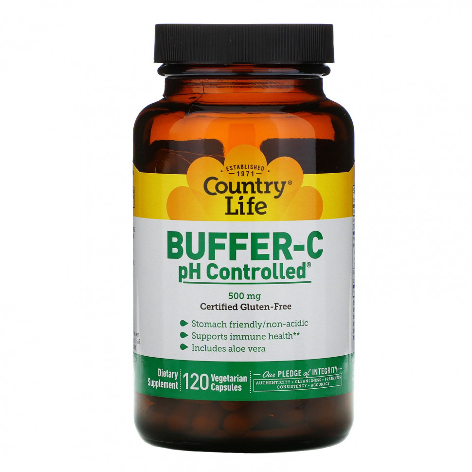   Country Life, Buffer-C pH Controlled, 500 , 120      -     -,    