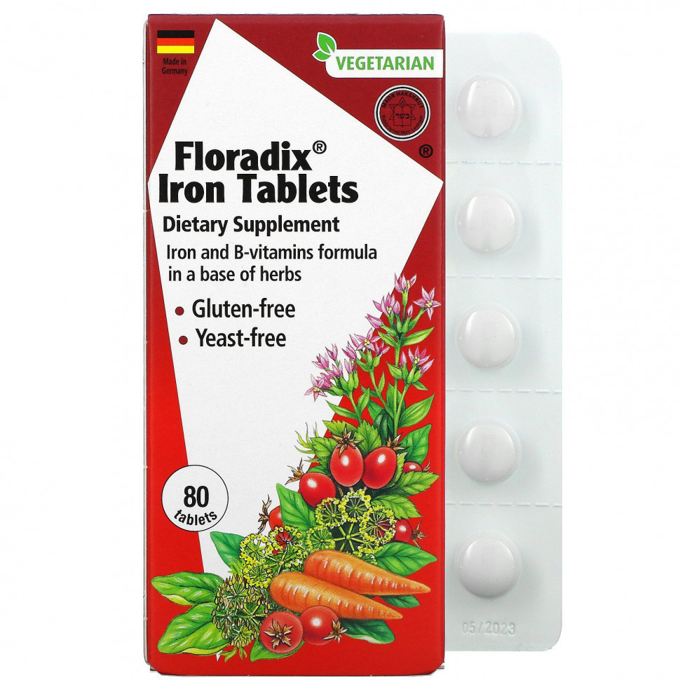   Gaia Herbs, Floradix,   , 80     -     -,    