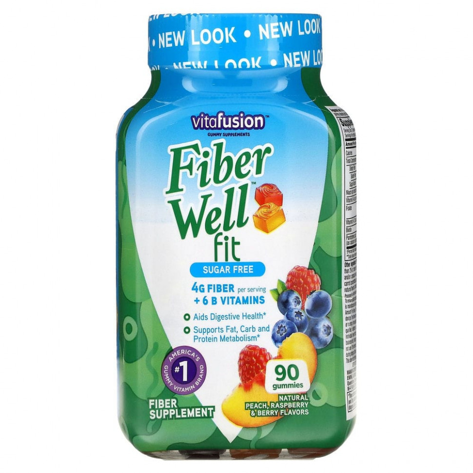   VitaFusion,  FiberWell Fit, 90      -     -,    