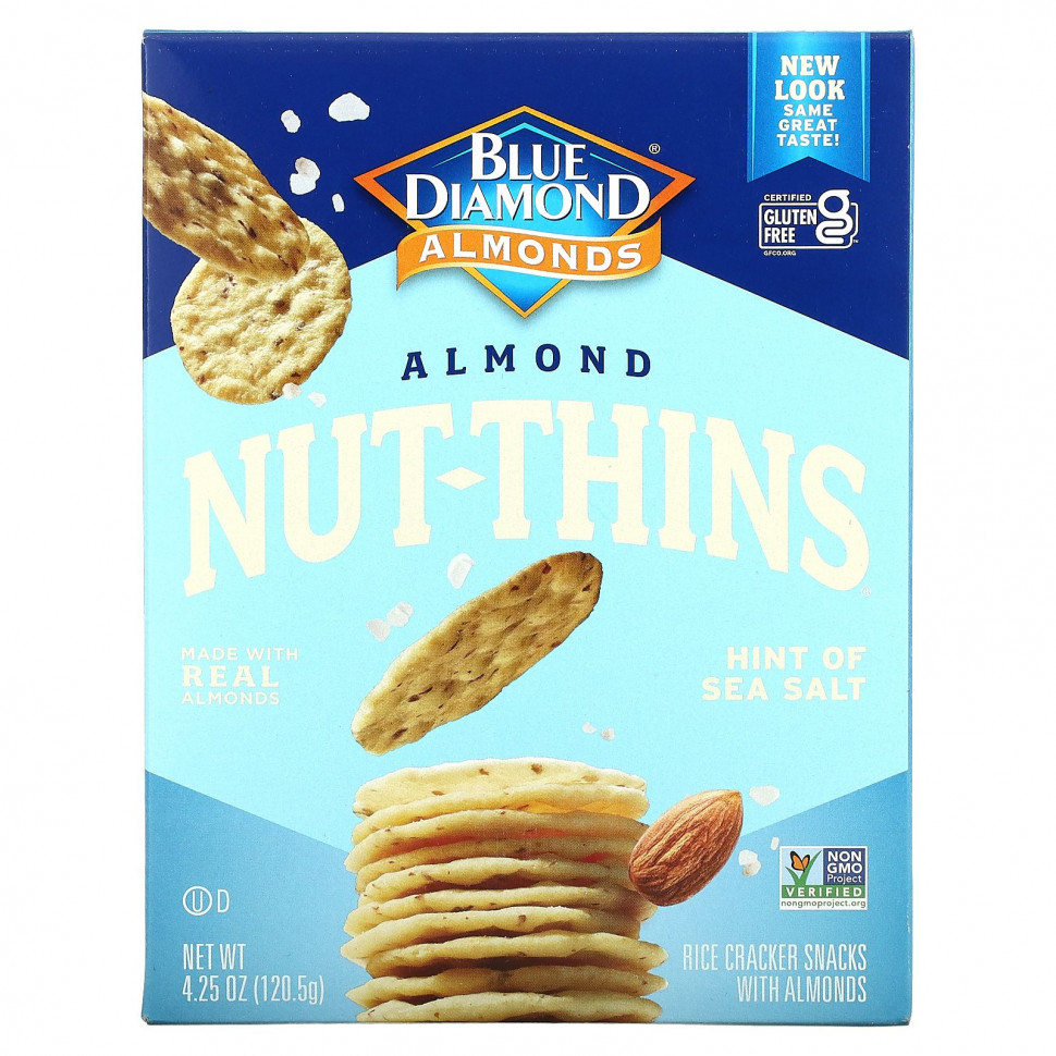   Blue Diamond, Almonds, Thins  ,  ,    , 120,5  (4,25 )    -     -,    