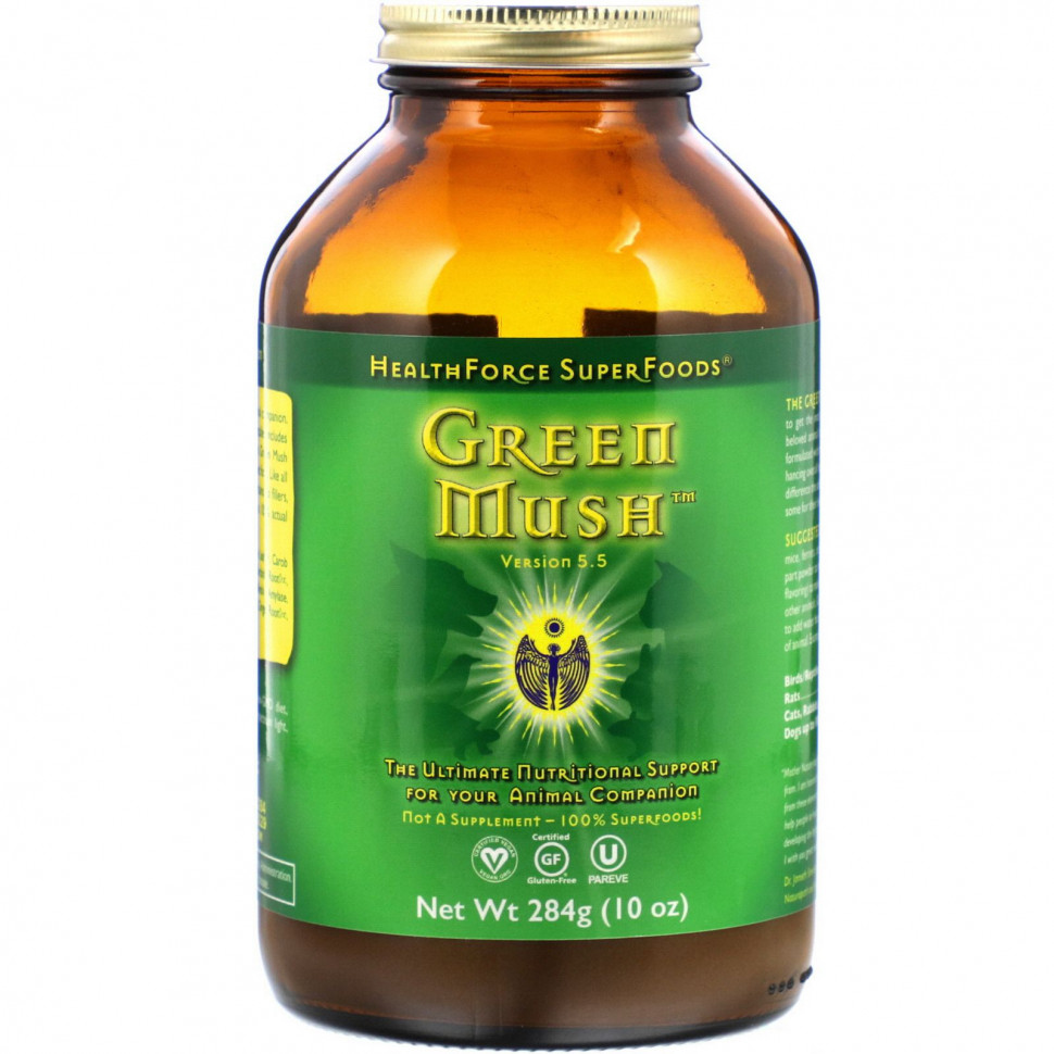   HealthForce Superfoods, Green Mush,    ,  5,5, 284  (10 )    -     -,    