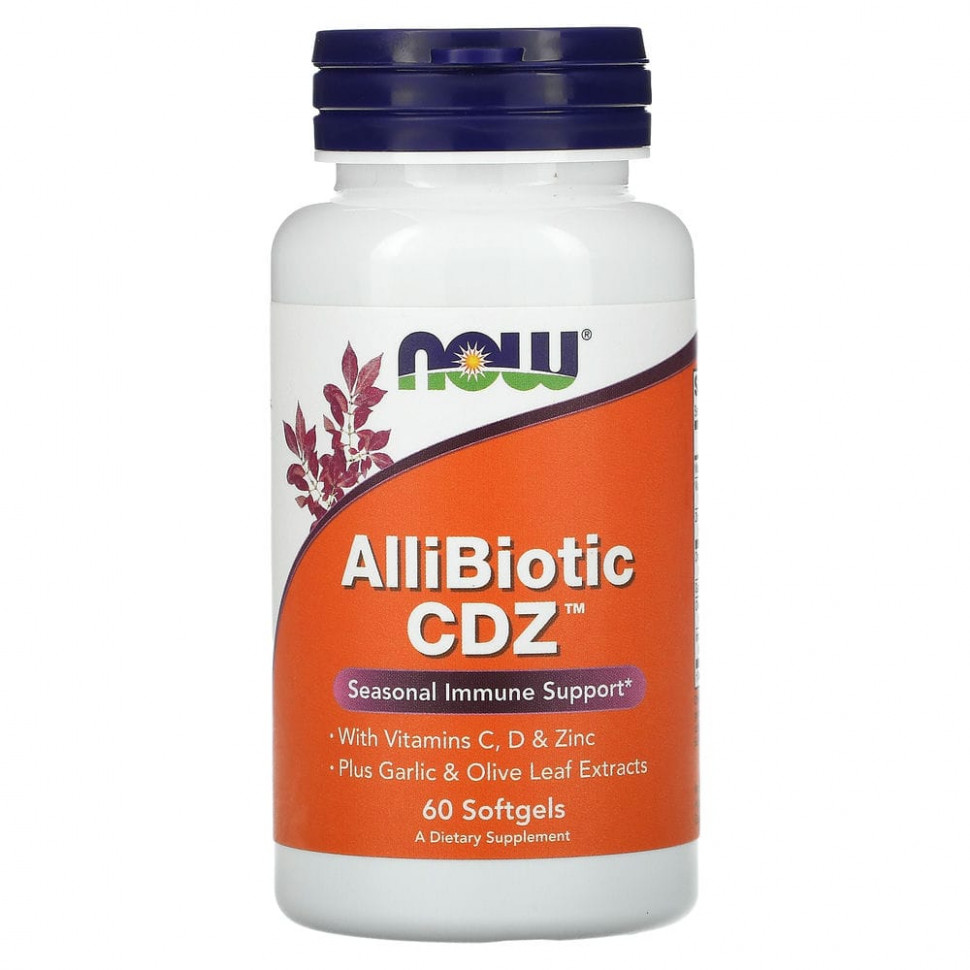   NOW Foods, AlliBiotic CDZ,   , 60      -     -,    