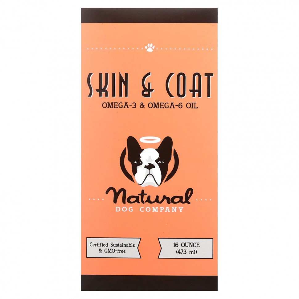   Natural Dog Company, Skin & Coat,  -3  -6, 473  (16 )    -     -,    