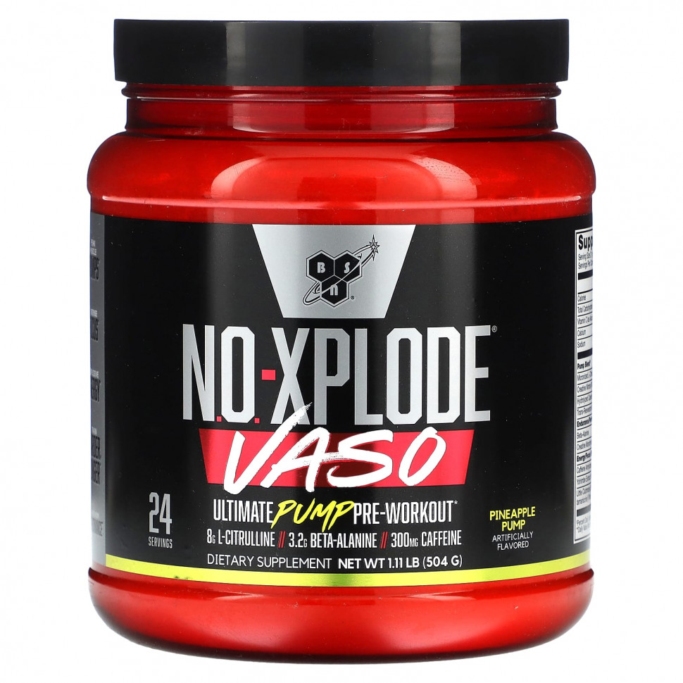   BSN, No-Xplode VASO, Ultimate Pump  ,  , 504  (1,11 )    -     -,    