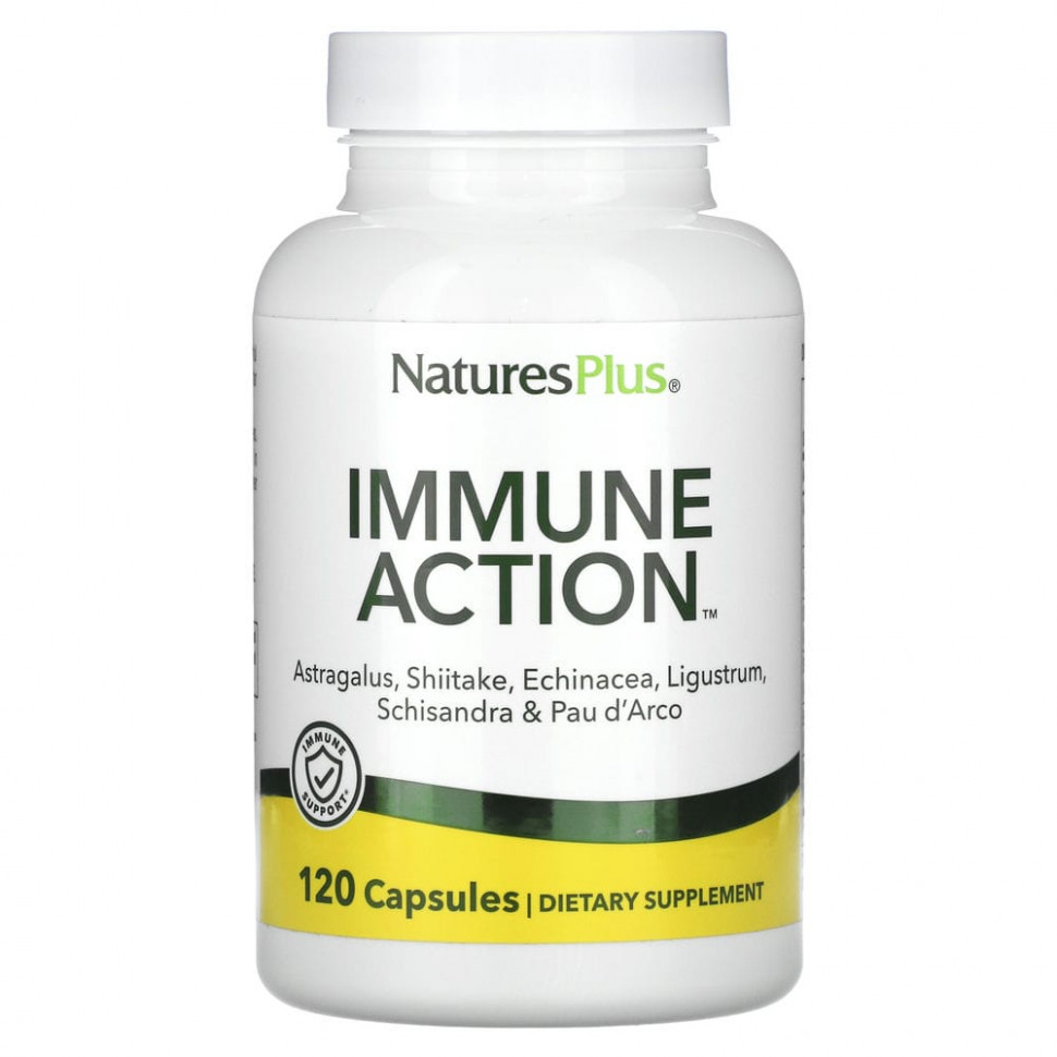   NaturesPlus,   Immune Action, 120      -     -,    