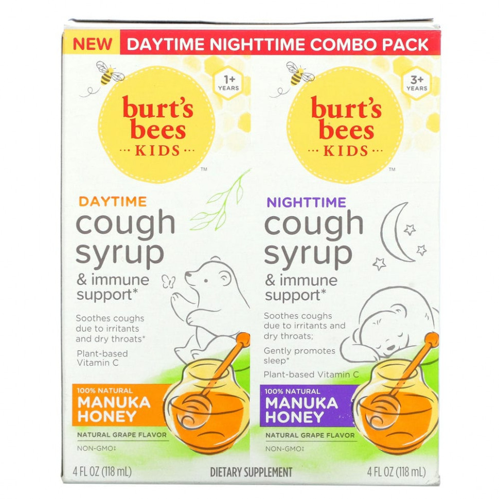   Burt's Bees, Kids,     /    ,  ,  , 2 , 4   (118 )     -     -,    