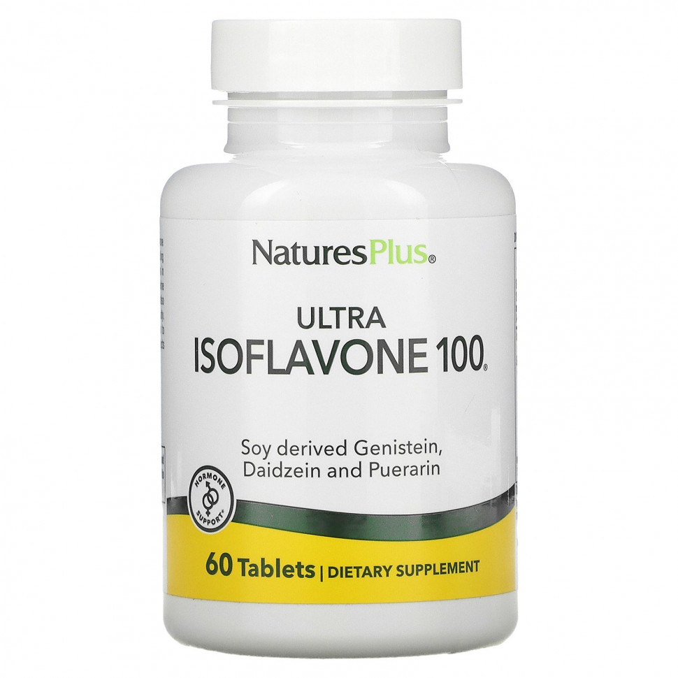   NaturesPlus, Ultra Isoflavone 100, 60      -     -,    