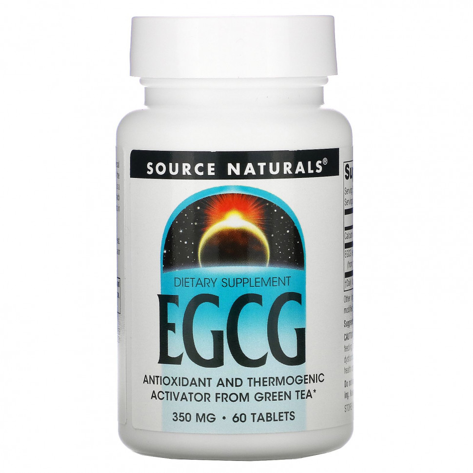   Source Naturals, EGCG, 350 , 60     -     -,    