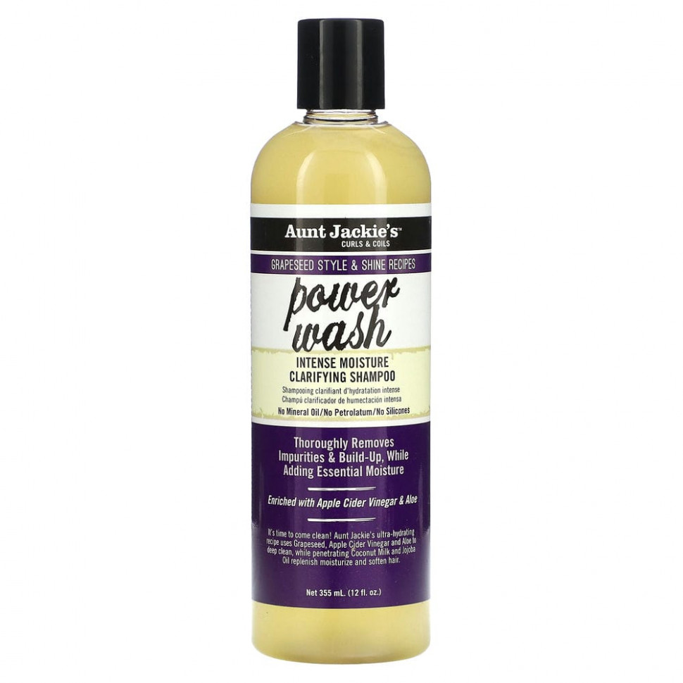   Aunt Jackie's Curls & Coils, Power Wash,   , 355  (12 . )    -     -,    