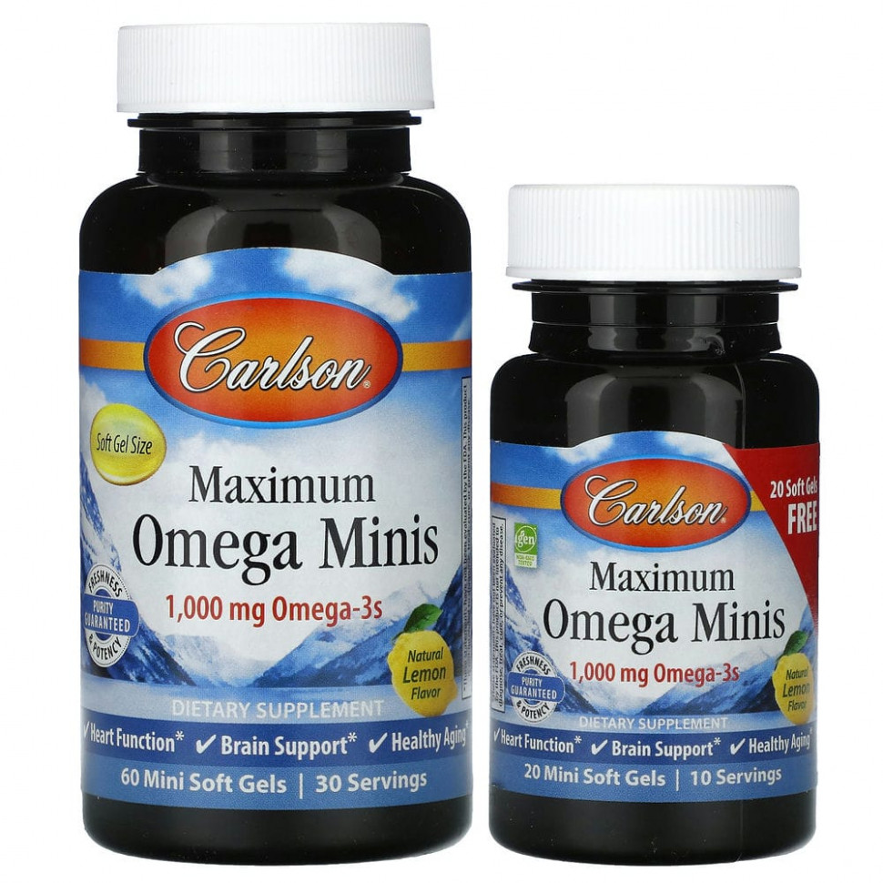   Carlson, Maximum Omega Minis,  , 500 , 80      -     -,    