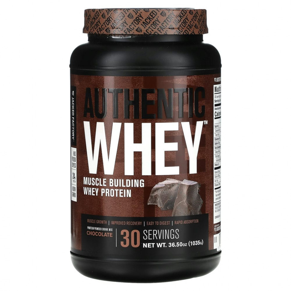   Jacked Factory, Authentic Whey,      ,  , 1035  (36,5 )    -     -,    