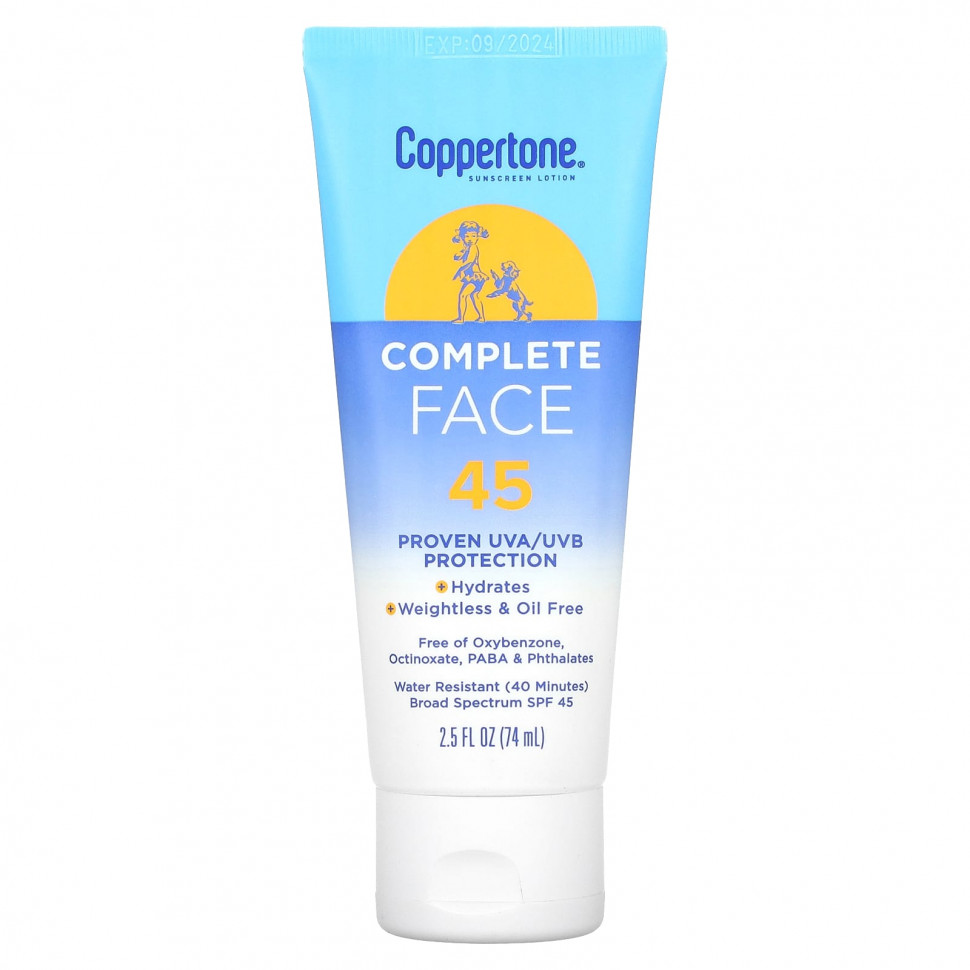   Coppertone,    , SPF 45, 74  (2,5 . )    -     -,    